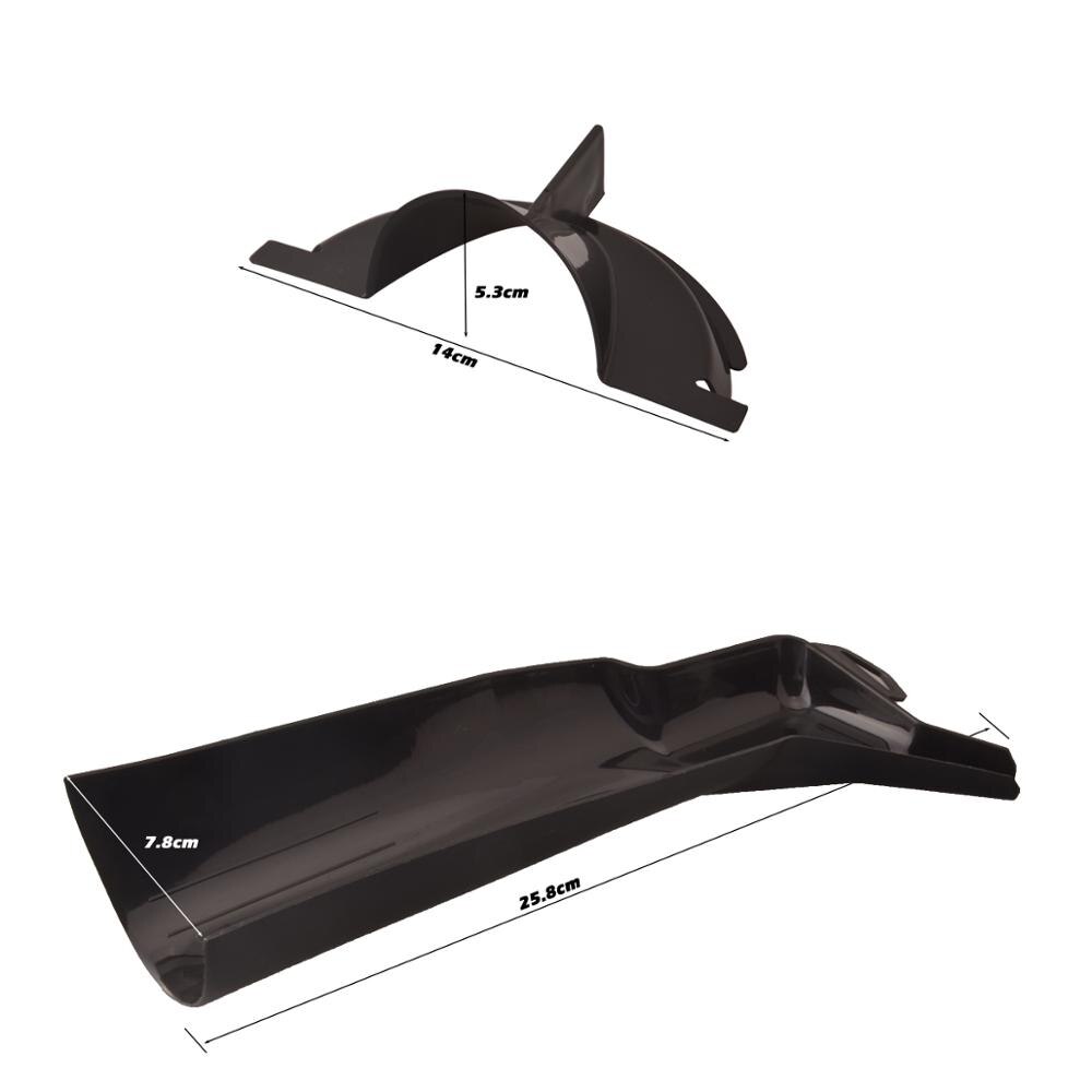 Motofan Crankcase Fill Funnel Primary Case Oil Fill Drip-Free Oil Funnel Suit For Harley（Black）