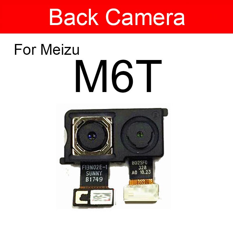 Hinten Kamera Für Meizu M2 M3 M3s M5 M5s M6s M6 M6T Hinweis L861H M681Q M681C M681H Max Wichtigsten Zurück große Kamera: Meizu M6T