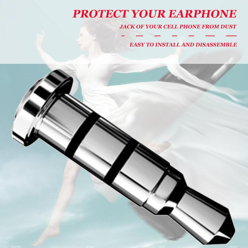 Plug Universal 3.5mm CellPhone Earphone Plug For Android Smart Mobile Phone Headphone Jack Stopper