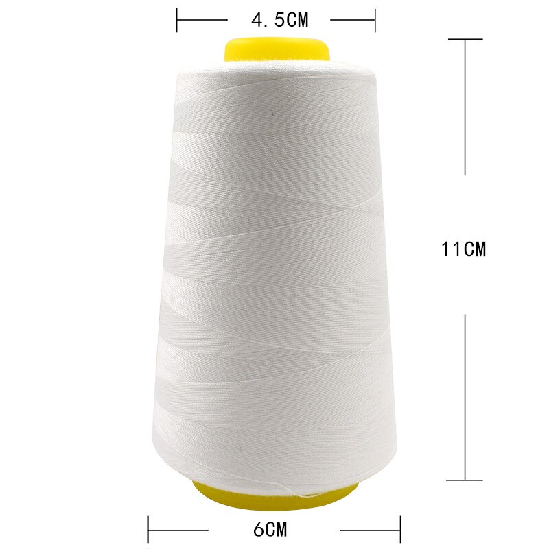 3000 Yards Naaigaren Polyester Borduurwerk Naaigaren Kegels Voor Naaimachine/Hand Patchwork Ambachten Naaien Accessoires