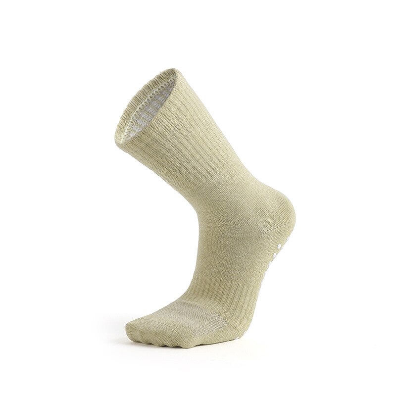 Skarpetki antypoślizgowe MEIKAN skarpetki robić tańca dla dorosłych skarpetki bawełniane z mikro-kompresją joga dla początkujących pończochy damskie: khaki