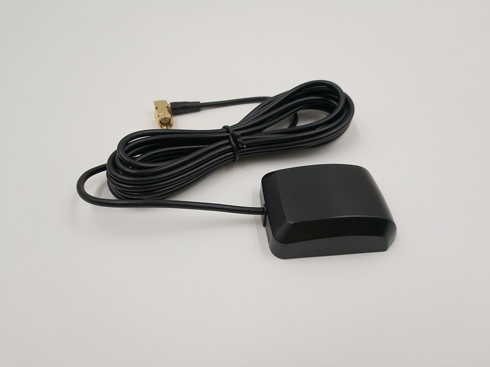 external GPS Glonass Dual antenna,high gian active patch ceramic antenna,GNSS antenna,SMA male Bend connector