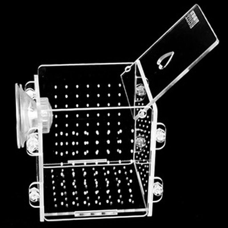 Aquarium Breeding Box Acrylic Isolation Fish Hatching Breeding Multi-Grid Boxes Aquarium Incubator
