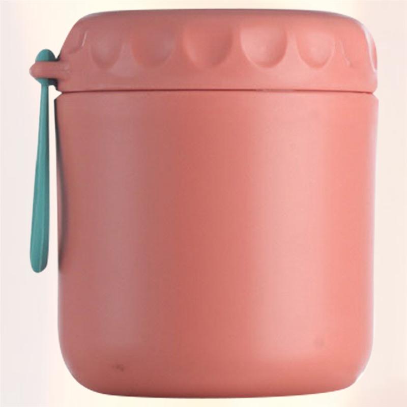 Stainless Steel Insulated Lunch Box Soup Holder Portable Food Container For Picnic School Office Hand-Held Soup Cup Thermos
