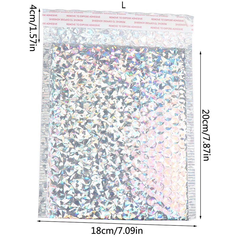 Reusable Storage Packing Bubble Pack Wrap Envolope Mailer Bag: L
