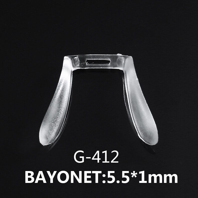 2pcs U Shape Anti-Slip Glasses Nose Pads Silicone Nose Pad for Eyeglass Sunglasses Eye Glasses Stick On Pad: G 412