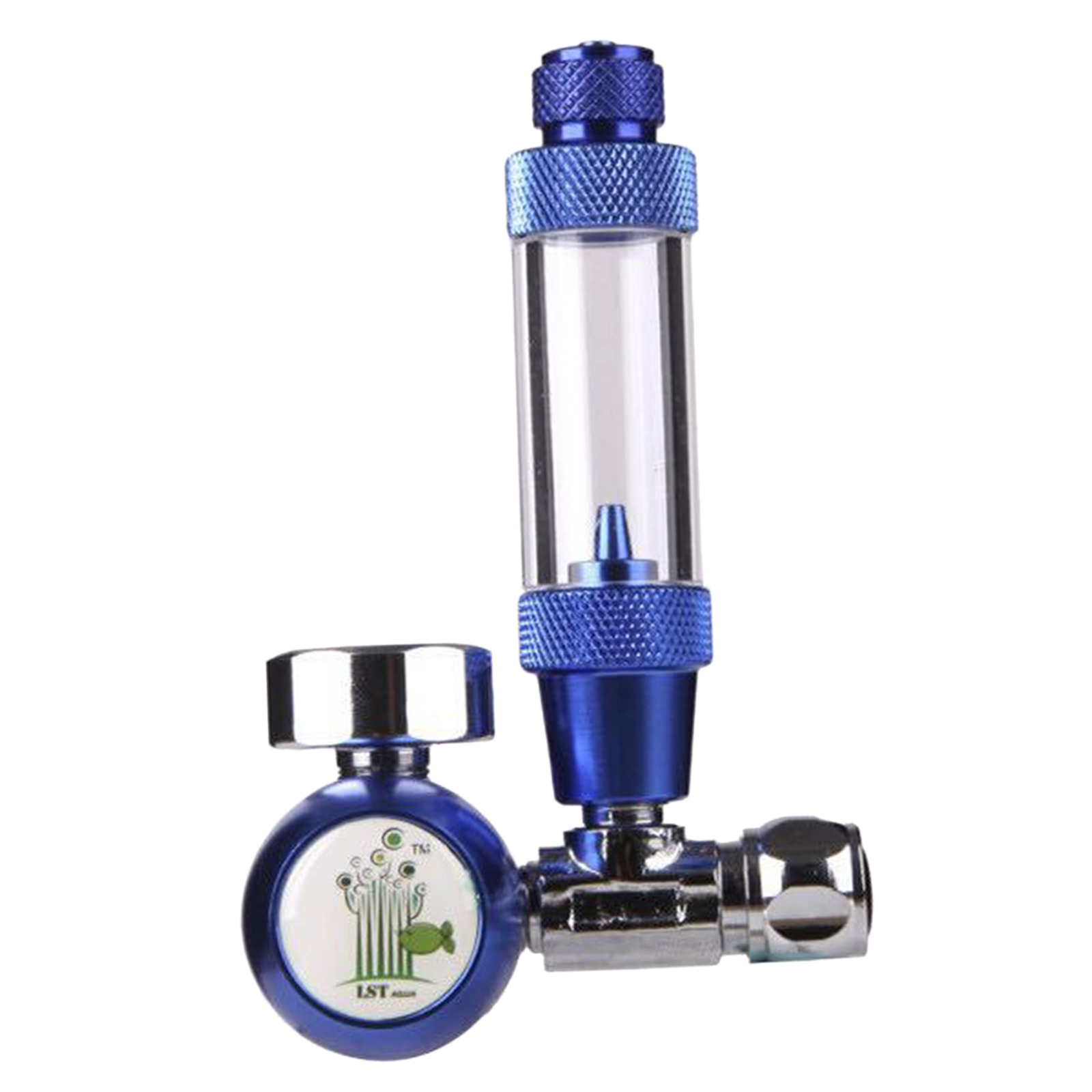 Aquarium CO2 Regulator w/ Bubble Counter Check Valve Adjustable Garden House