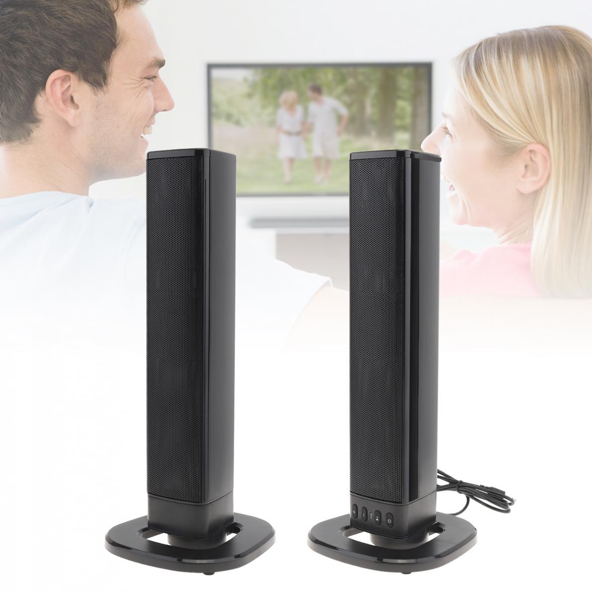 BS-36 Home Theater Sensurround Multi-function Bluetooth Soundbar Speaker Support Foldable and Split for TV PC Smartphone