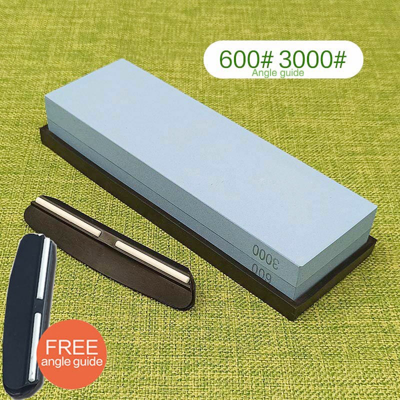 knife grinder knife sharpening Stone Grit white corundum 1000/3000 2000/5000 whetstone sharpener Multi-stage: 600 3000