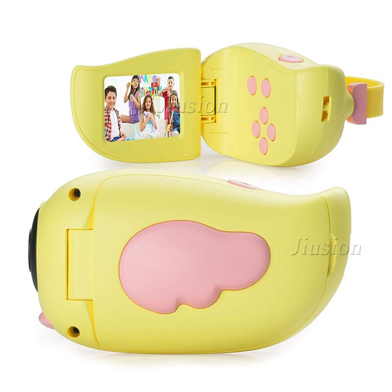 Kids Handheld Mini DV 1080P Vlogging Camara Fotografica Digital Photo Video Camera Camcorder Education Toys Children Best: Yellow / 32GB