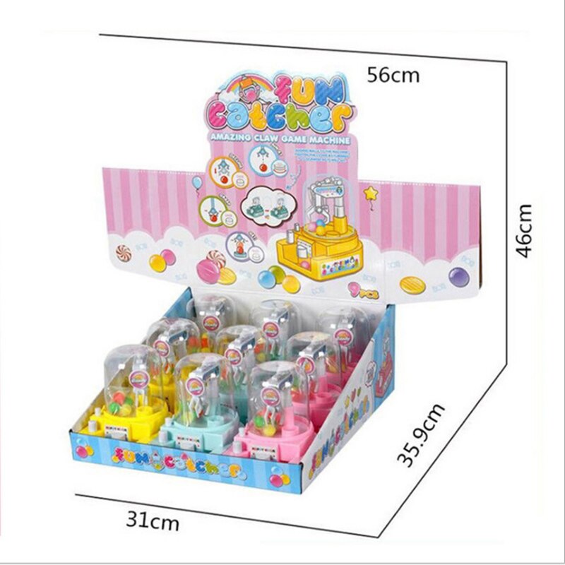 Mini Candy Grabber Catcher Mechanical Arm Small Ball Crane Machine Handheld Claw Arcade Crane Catch Toy For Kids Children Childr