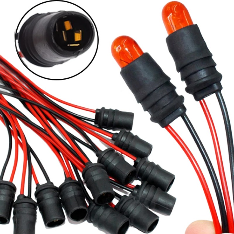1-10 stücke T10 W 5W Auto Perücke Gloeilamp Buchse Stecker für Houder Verlengstuk LED Lampe Lampvoet Houder perücke Basis Gloeilamp Stecker