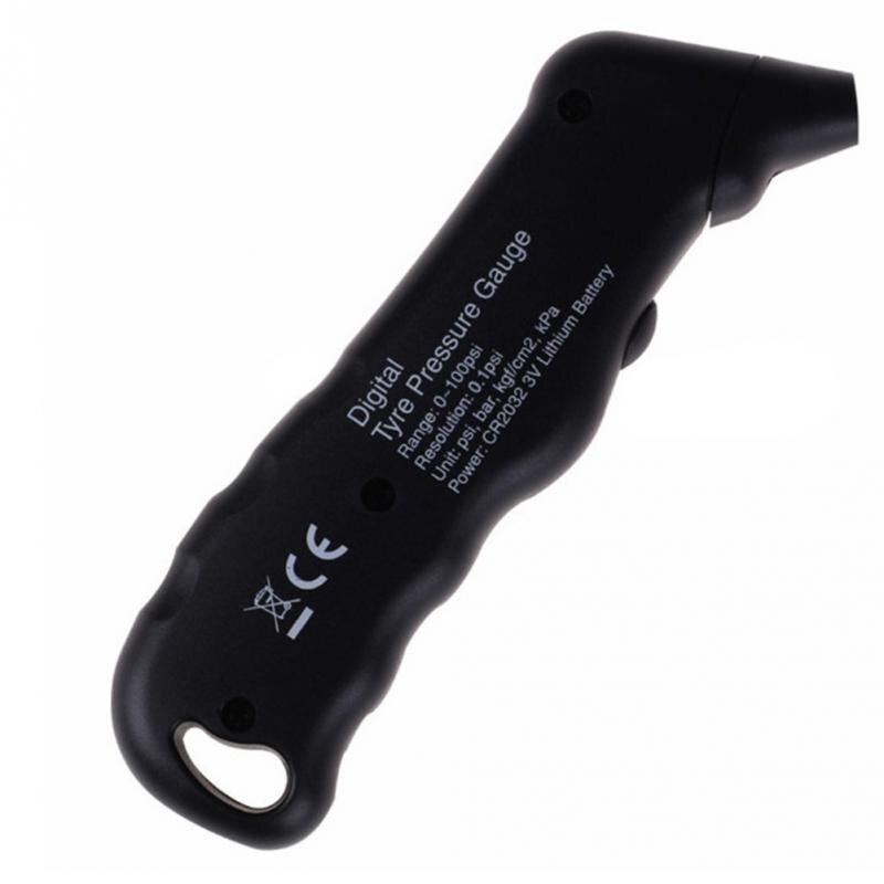 Mini TG105 TG101 LCD Digital para neumático de coche calibrador de neumáticos medidor herramienta manómetro barómetros medidor de espesor de presión de aire