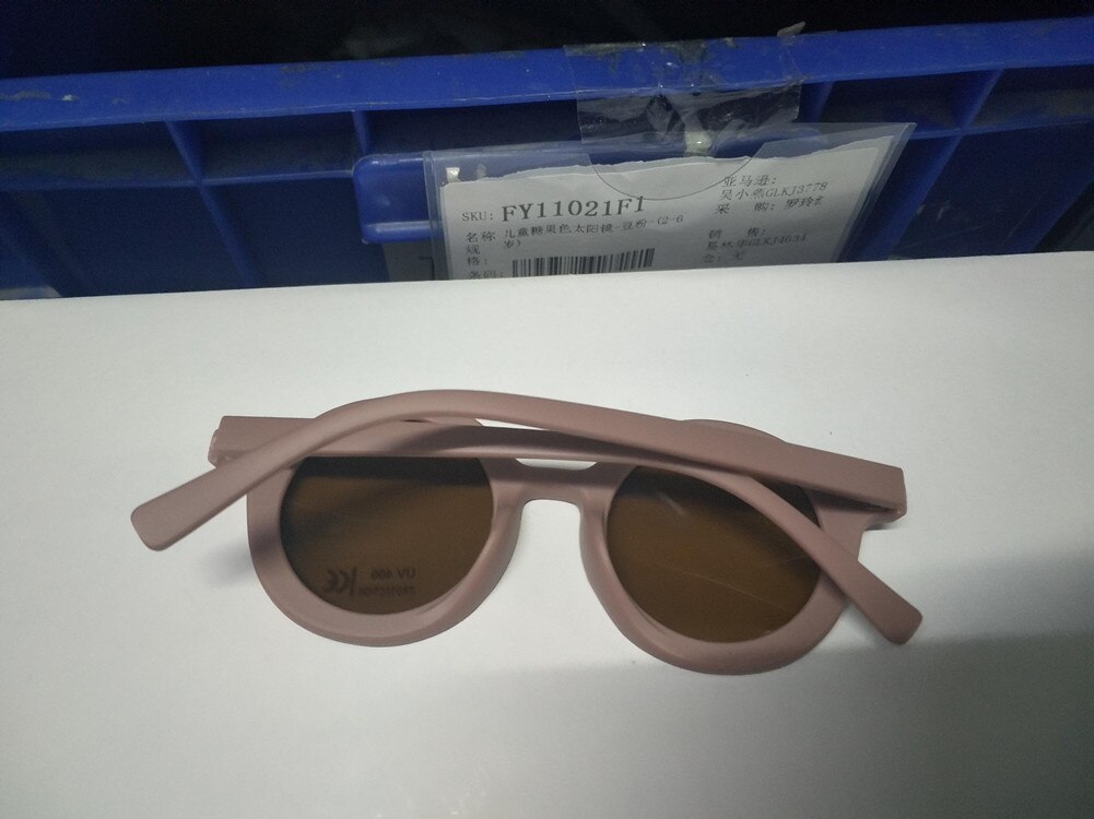 2-6Y Kid Eye occhiali da sole Vintage Girls Cute occhiali da sole Party Eyewear Shades Lovely Children studenti per regalo UV400: Colore rosa