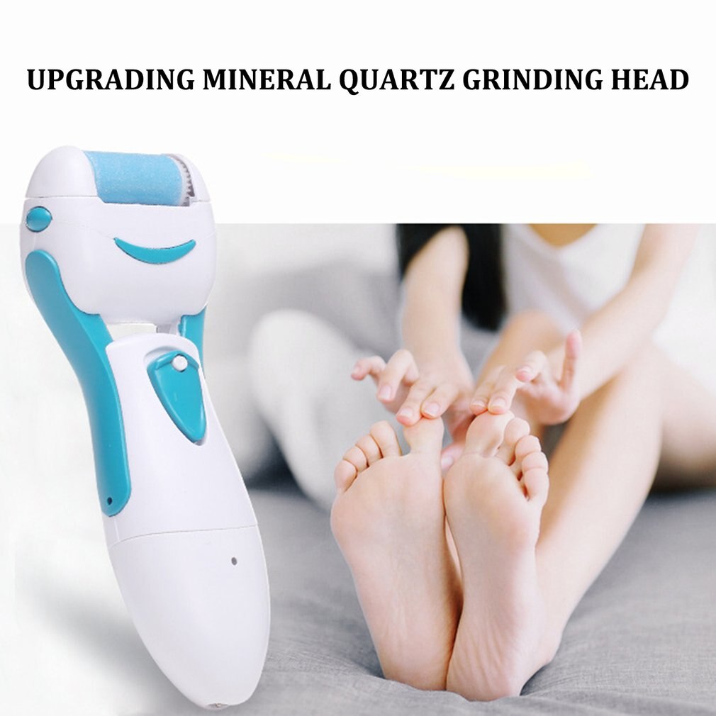 Oplaadbare elektrische voetschraper om dode huidcellen te verwijderen voetpedicure om over te gaan op oud afwasbaar water