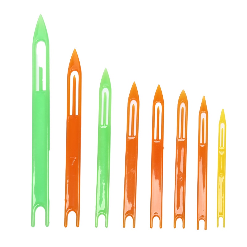 8 pcs/lot filet de pêche aiguille réparation Net ligne outil navettes réparation tissage réparation filet aiguille filets de pêche accessoires