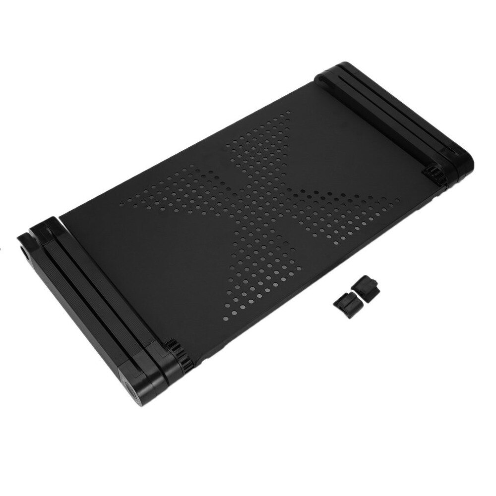 Portable 360 Degree Adjustable Laptop Notebook Table Stand Tray Lazy Foldable Aluminum Alloy Computer Desk