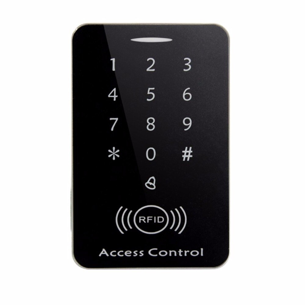 125khz RFID Keypad access control system digital keyboard door lock controller RFID card reader with 10pcs TK4100 keys