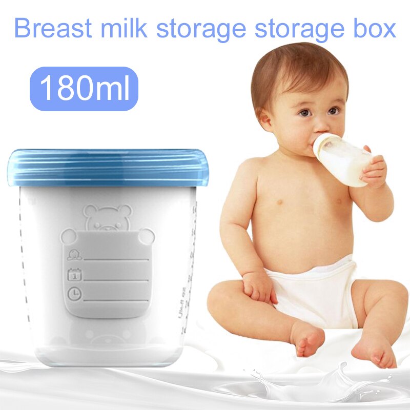 Cute Milk Storage Cup BPA-Free Freshmilkbox Fresh Milk Box for Breastmilkstoragecup