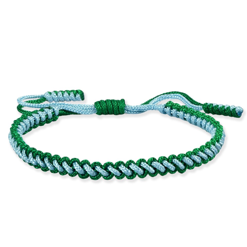 Tressé à la main Chaîne Bracelet de Corde de Charme De Bracelets Pour Femme hommes Vous Apporter La Chance Paisible Taille Réglable À La Bijoux: style 4