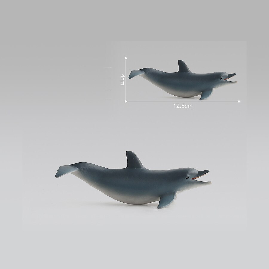 Simulation Flying fish Sailfish Shark Whale Turtle Dolphin Ocean Animal Model figure Figurine home decoration accessories decor: E