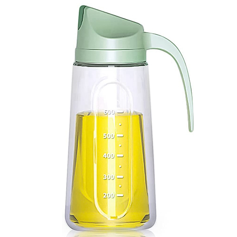 IBILI Fles voor olie 500 ml van glas, transparant, 24 x 7 x 7 cm