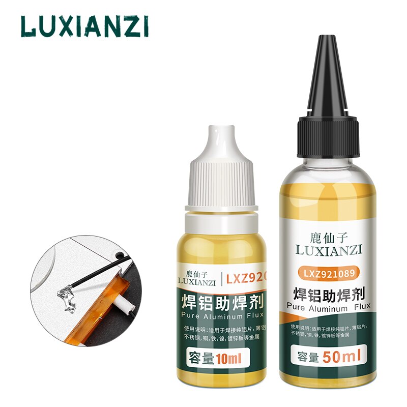LUXIANZI 50ml Stainless Steel Solder Flux For Copper Battery Iron Solders Welding Repair Tool Durable Liquid Soldering Water