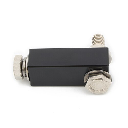 Universal Motorcycle Headlight Mount Block Extension Bracket CNC for Harley Softail Dyna Breakout Wide Glide FXW FXST Rocker C: Black