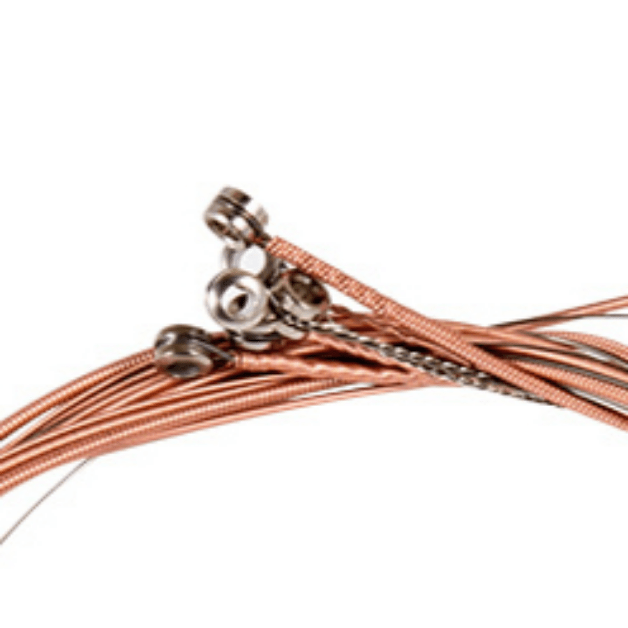 1 SET 6 Stuks Koperen Gitaarsnaren 1-6 voor Klassieke Klassieke Staaldraad Klassieke Akoestische Folk Gitaar Onderdelen accessoires