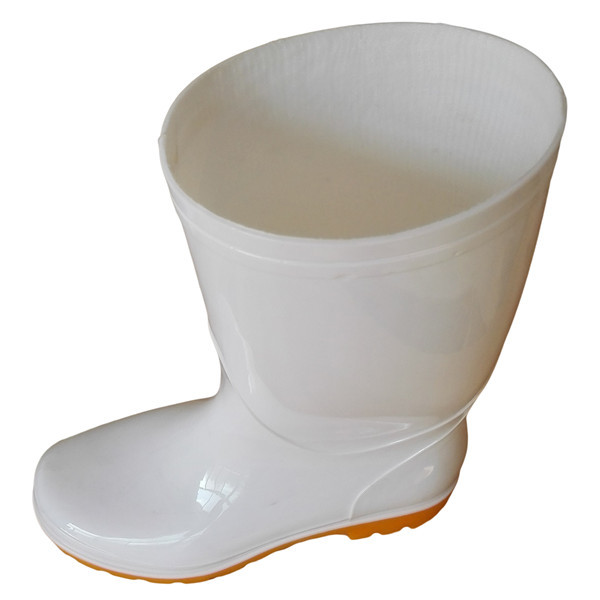 Stivali per la saluto degli alimenti bianchi stivali da pioggia multifunzionali tubo centrale resistente tutto'usura acido resistente agli alcali saldi scarpe di protezione del lavoro