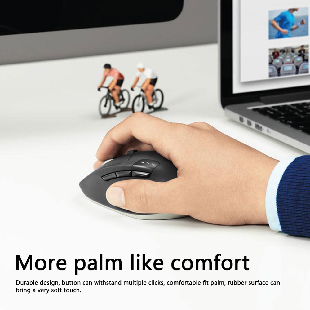 Logitech M720 Bluetooth Wireless Mouse Computer 8 Buttons Cordless Gaming Mice for Desktop Laptop PC