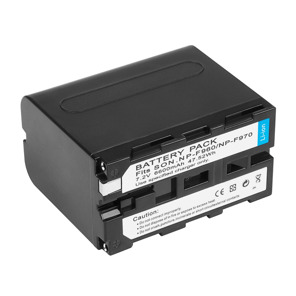 SCHIETEN NP-F960 NP-F970 NPF 960 970 950 NPF960 NPF970 Batterij + Wall Charger voor Sony PLM-100 CCD-TRV35 MVC-FD91 MC1500C L10