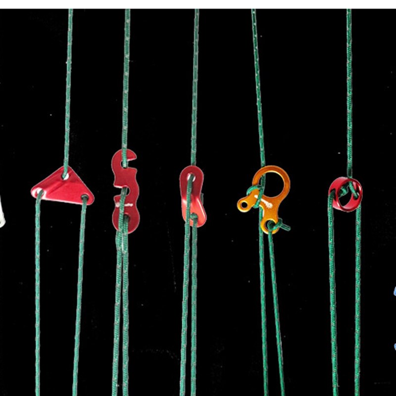 Cuerda fluorescente para tienda de campaña, cuerda de nailon de poliéster que brilla en la noche, para encuadernar, accesorios de acampada al aire libre, senderismo, accesorio para exteriores, 15M