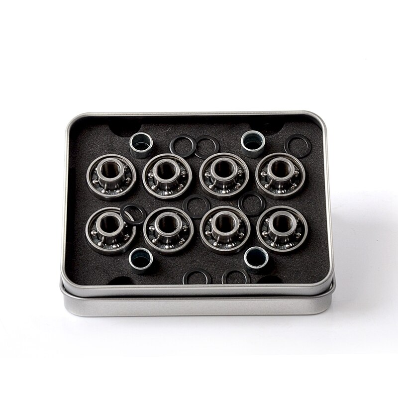 8 Piece / Set Of Ultra Fast Precision Skating Bearings Tight Lock Bearing for Skates Bearing Skateboard Scooter