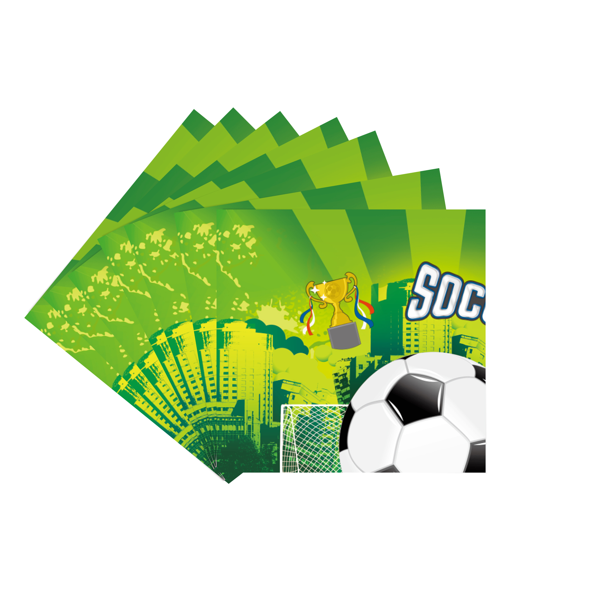Soccer Football Theme Kids Boy Birthday Party Cake Decoration Spoon Napkin Bag Tablecloth Balloons Party Supplies Set: DARK GRAY