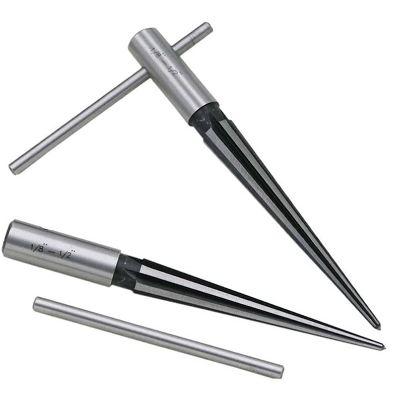 Escariador metálico manual para trabajar madera, herramienta de perforación de plástico y Metal, 3-13mm