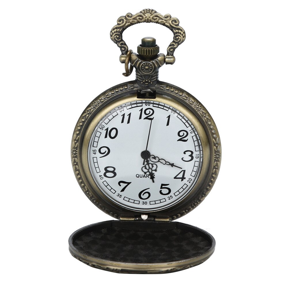 Vintage ketting retro de beste zakhorloge ketting voor opa vader horloge klok relogio de bolso  #4 d 18
