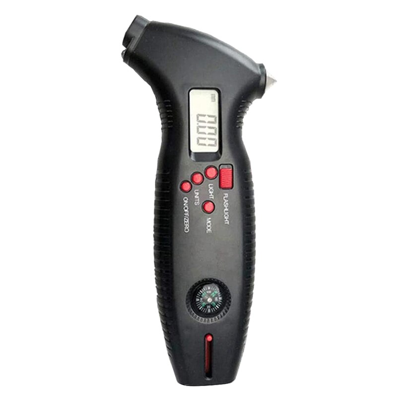 Digital Tire Pressure Gauge Meter Tire Diagnostic Tool 0-200 PSI Backlight LED Air Pressure Gauge for Bicycle Car