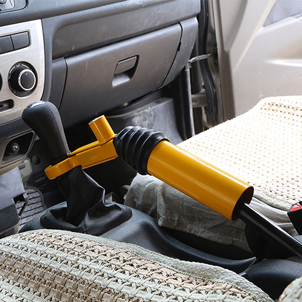 Bloqueo de palanca de freno de mano extensible, antirrobo de acero inoxidable para coche, accesorios antirrobo para camión, seguro