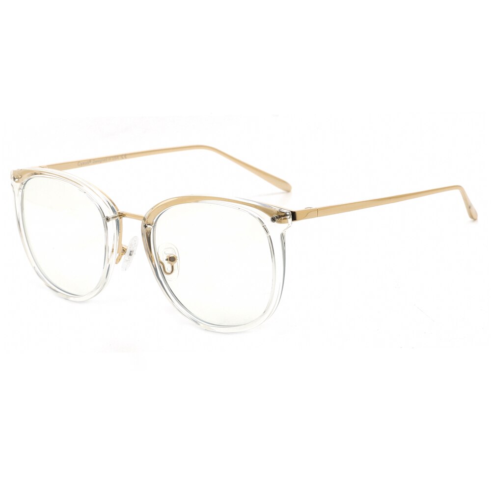 Lunettes d'ordinateur cyxus bloquant la lumière bleue pour femmes et hommes, lunettes anti-fatigue oculaire fashiontr 90 , verres transparents 8169: Transparent