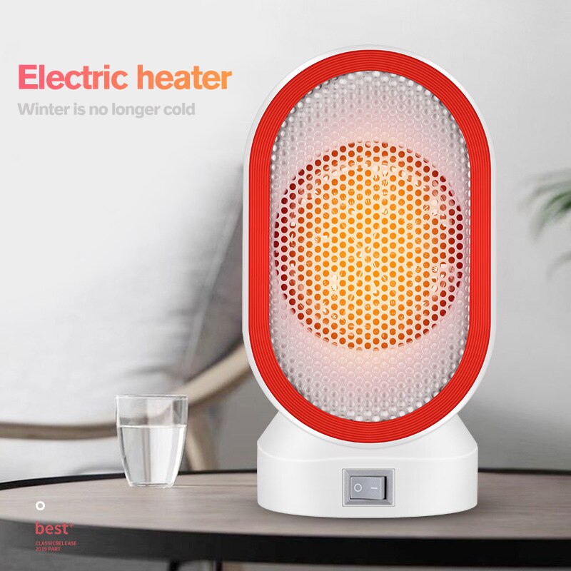 Portable Electric Heater Fan Heater Desktop Household Handy Heating Stove Radiator Warmer Machine EU/US/AU/UK Plug