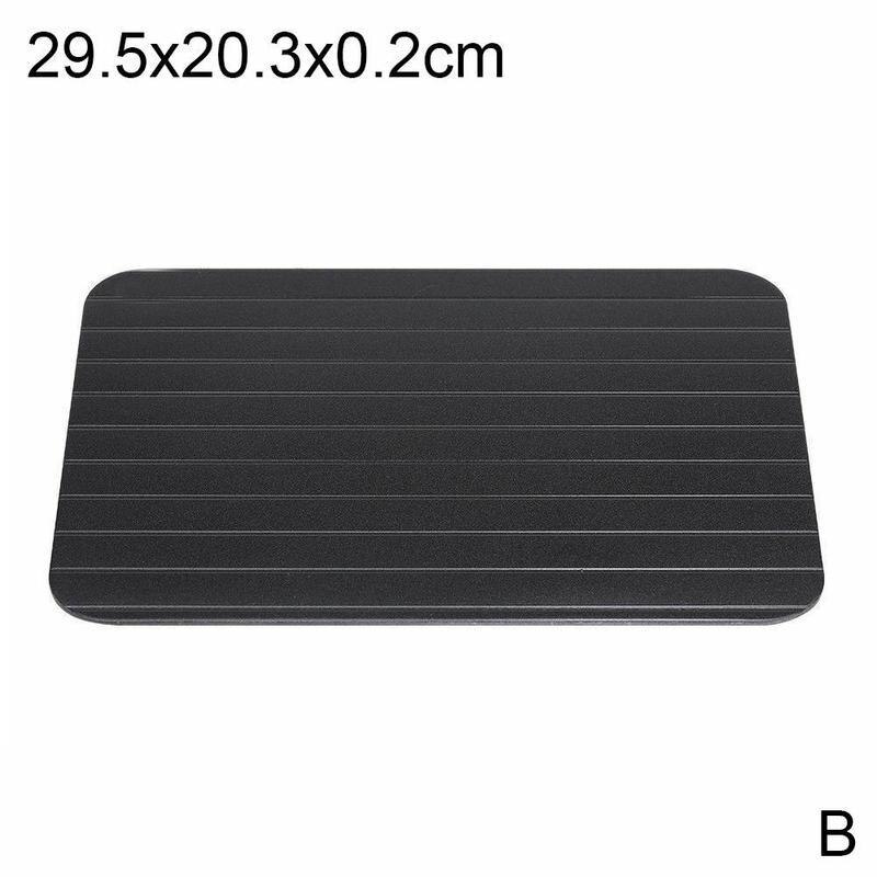 Table Defroster Fast Defrost Tray Fast Thaw Frozen Board Quick Fruit Plate Food Defrosting Defrost Kitchen Defrost Meat Boa V3O9: 29.5cm