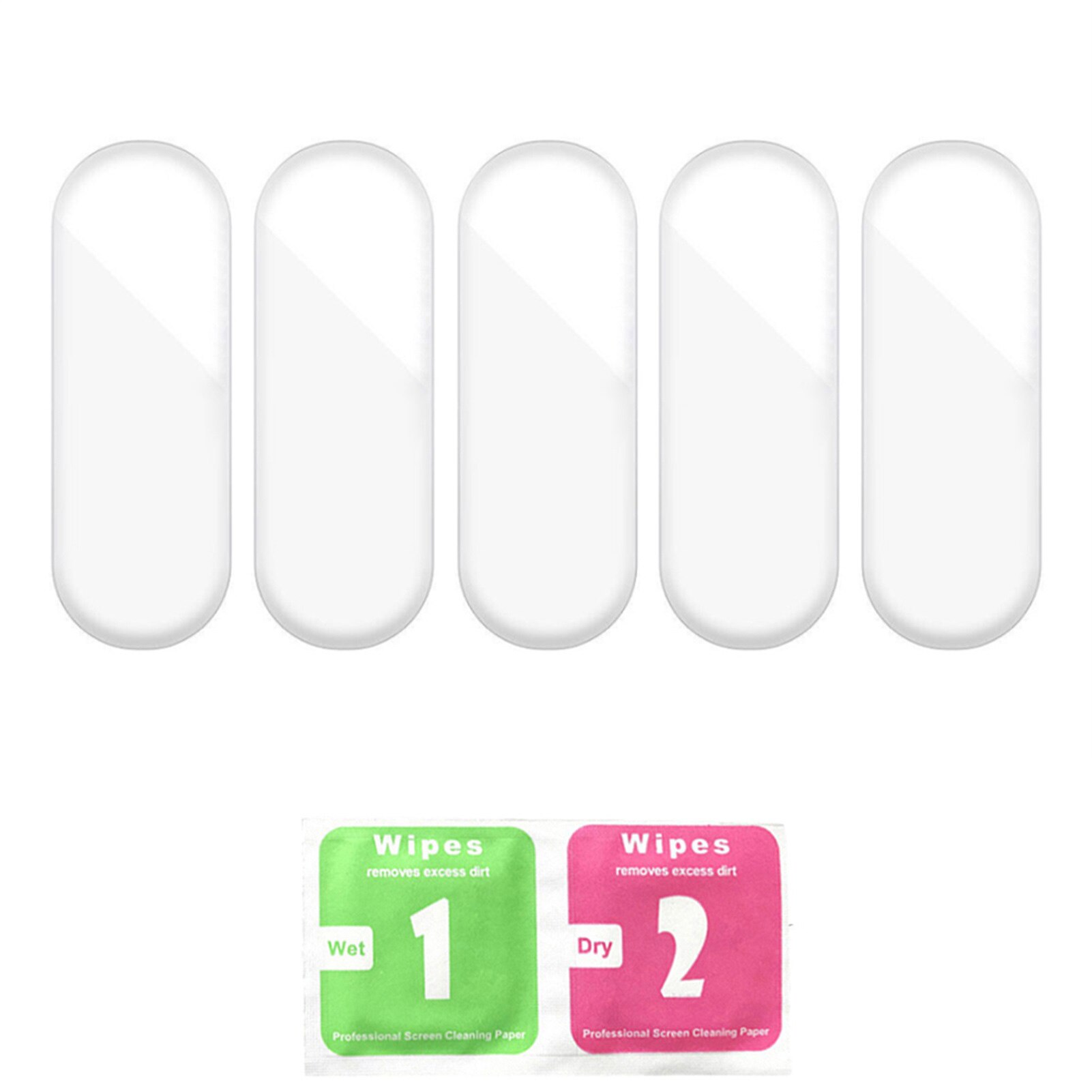 Set Tpu High Definition Nano Zachte Film Voor Mi Band 5 Zachte Flexibele Volledige Dekking Screen Protector Clearity Scratch-slip: 5pcs