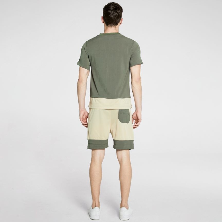 Lente En Zomer Sport Pak Mannen Running Sets Kleur Leisure Grote Werven Niet Zelfs De Cap