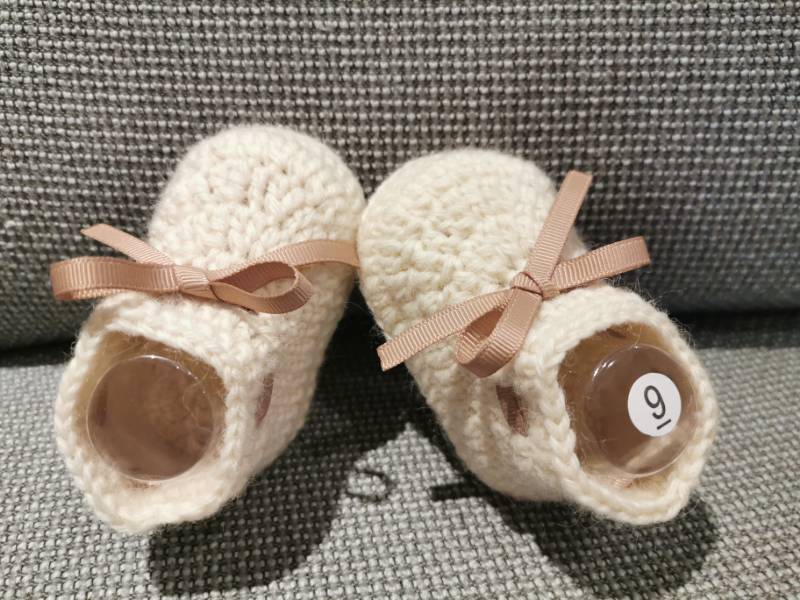 Tessuti a mano del merletto di bowknot breve stivali bambino scarpe da trekking scarpe