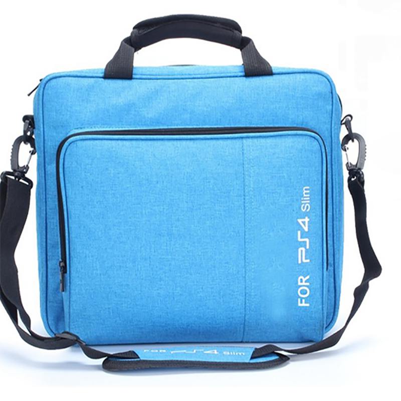 Stijl Voor PS4 Game Sytem Tas Canvas Draagtassen Case Beschermende Schouder Voor Playstation 4 PS4 Console Travel Opslag handtas: 1