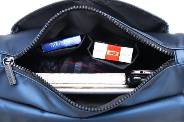 Herren Wasserdichte Tuch Aktentasche Männer Einfachen Stil Schulter Arbeit Tasche Studenten Formale Hochschule Taschen Bolso hombre DF342