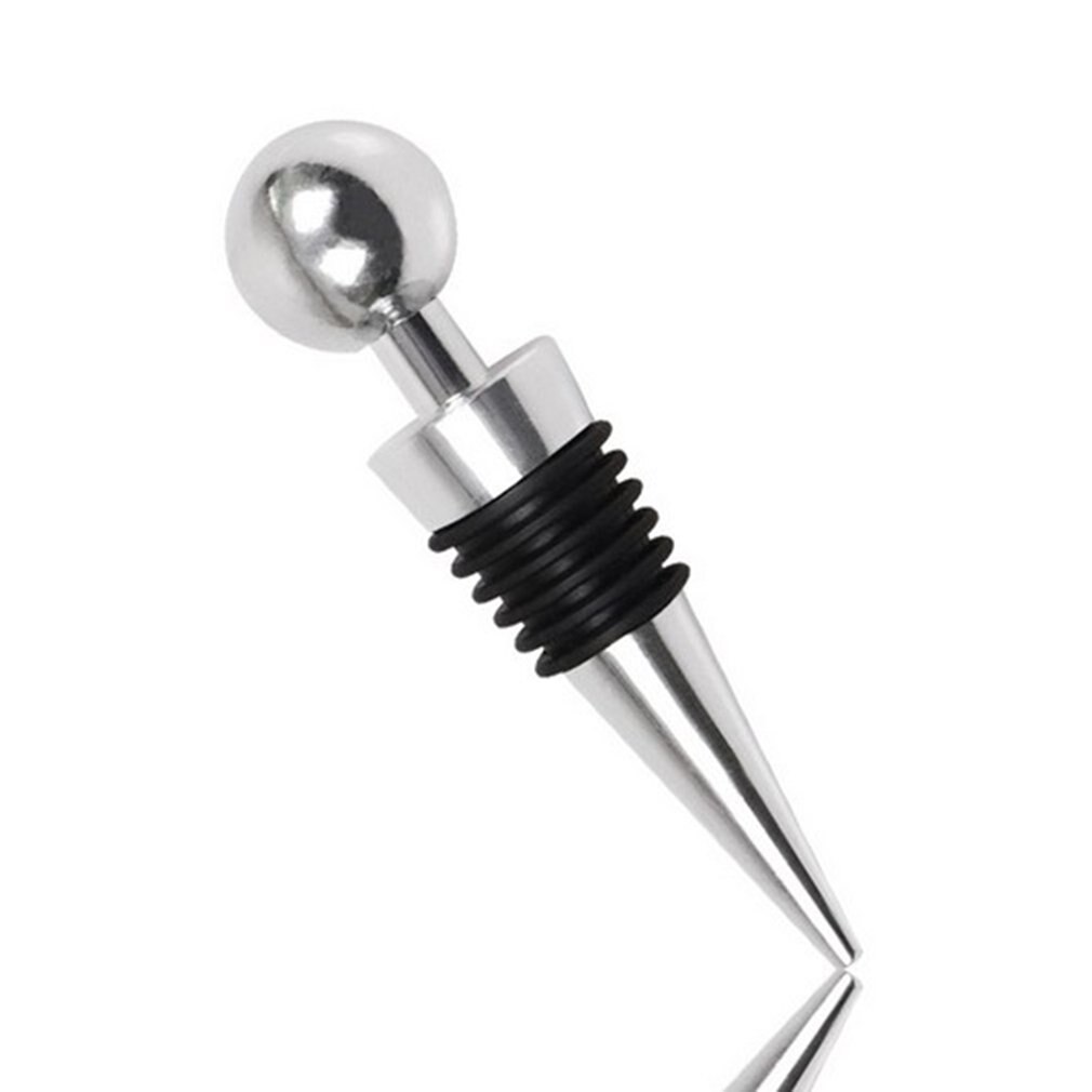 Zinc Alloy Round Head Six Wire Wine Stopper champagne stopper Fresh-keeping sealed wine bottle stopper: Default Title