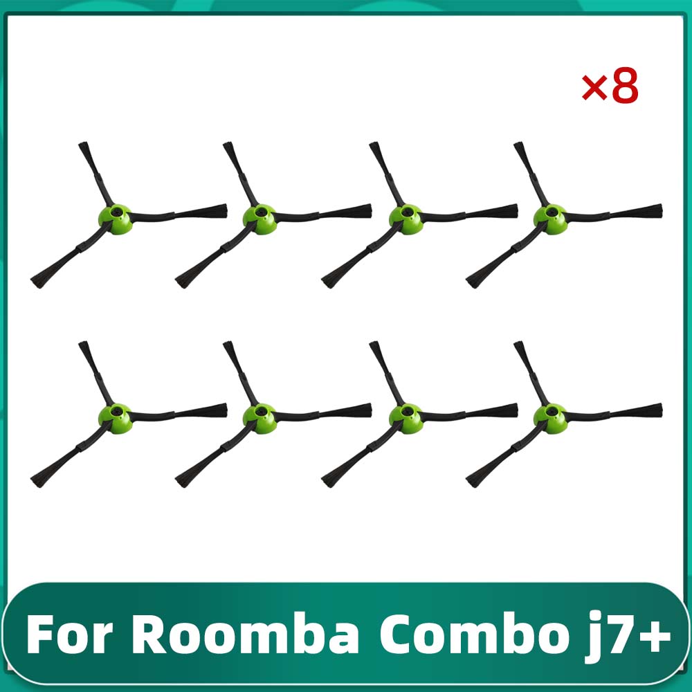 Kompatybilny z ( iRobot Romba Combo j7+ / j9+ / 10 Max ) Wałek, szczotka boczna, worek na kurz, mop, części zamienne i akcesoria do odkurzaczy robotów.: zielone światło