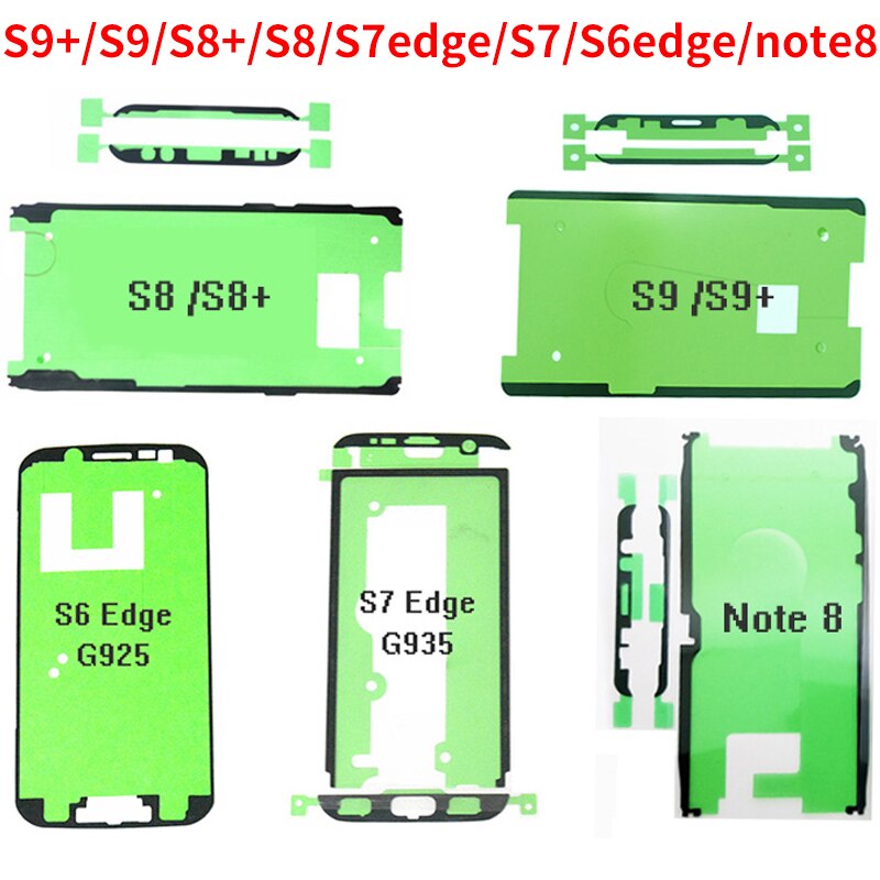 Lcd Screen Lijm Lijm Tape Voor Samsung Galaxy S9 S8 Plus Note 8 S7 Rand S6 Edge Front Frame Tape back Cover Sticker